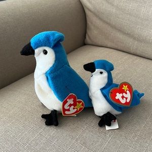 TY Beanie Baby and Teenie Beanie Set “Rocket”